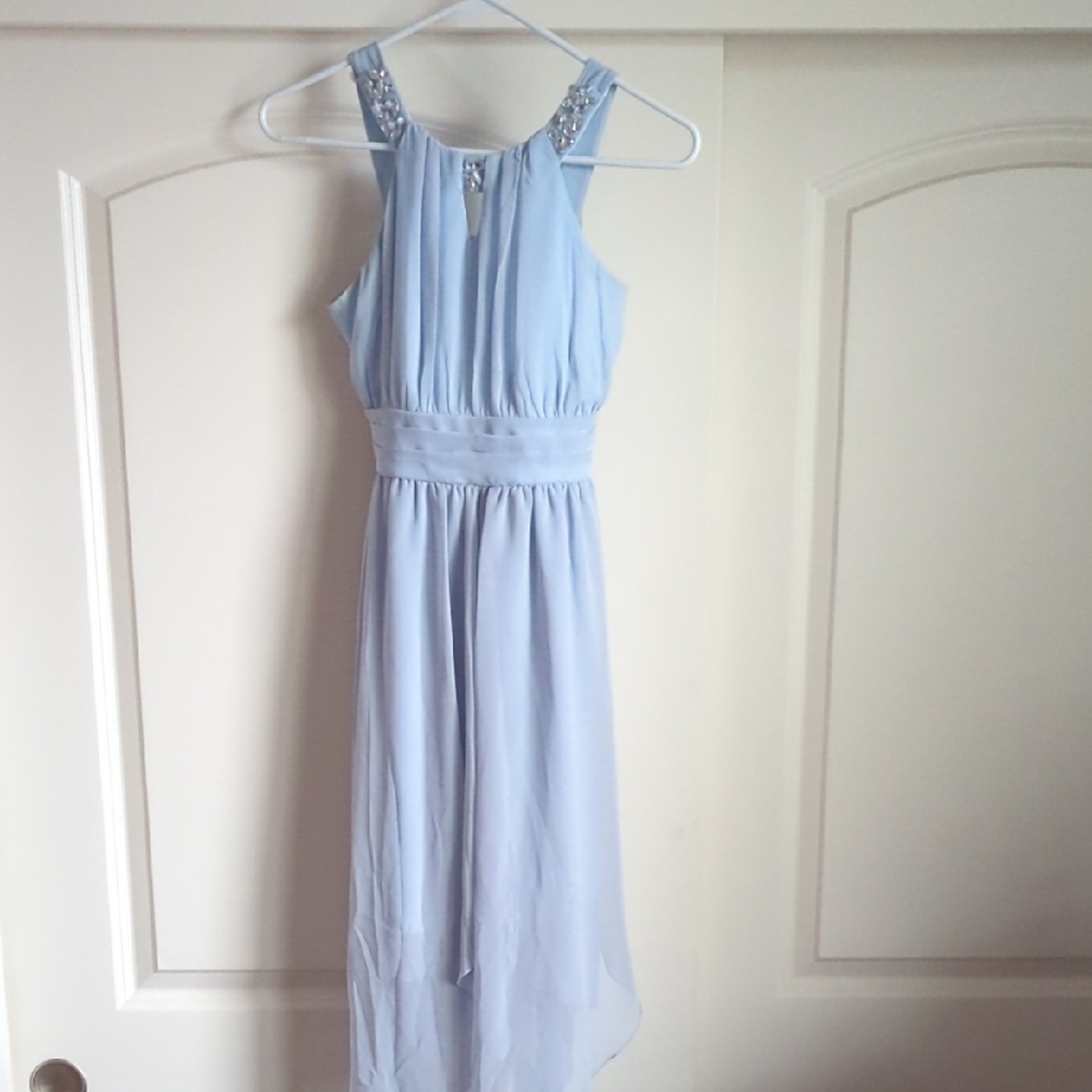 Light Blue Sleeveless Dress